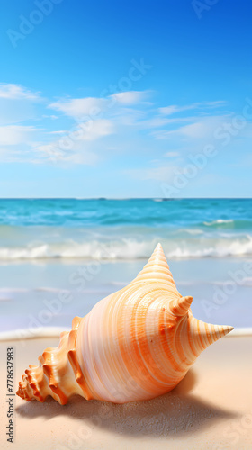 Beautiful shell background