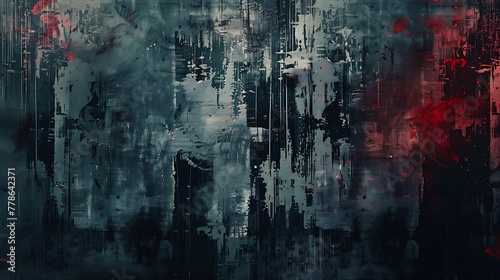 Grunge Tech background abstract dark grey