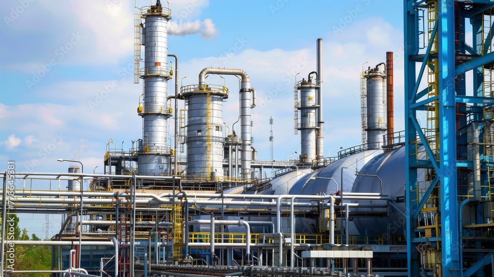 Agrochemical industry production process Agrochemical industry production process