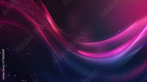Dark magenta fuchsia blue abstract matte background for design. Space. Deep purple color. Gradient. Web banner. Wide. Long. Panoramic. Website header. Christmas  festive  luxury. Template.