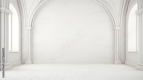 white wall background