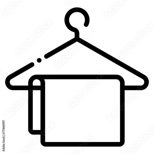 towel hanger icon