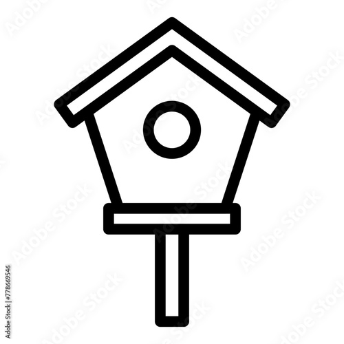 birdhouse icon 