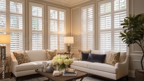 Elegant Window Treatments Plantation Shutters 