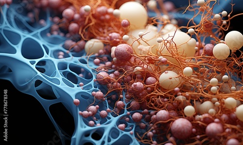 Close Up of Cell Phone With Balls