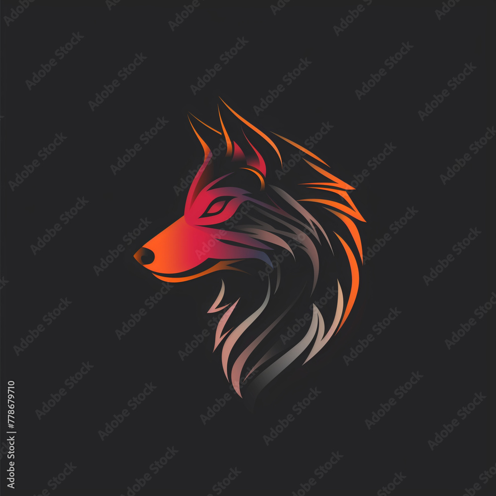 wolf head vector wolf head vector