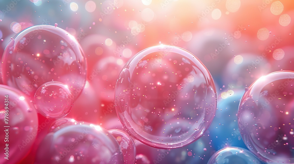 Colorful balls abstract wallpaper and background. Pattern design for trendy poster, flyer, banner, card, cover, brochure. Plastic bubbles, gum, pastel pink spheres. 3d render Colorful balls abstract wallpaper and background. Pattern design for trendy poster, flyer, banner, card, cover, brochure. Plastic bubbles, gum, pastel pink spheres. 3d render