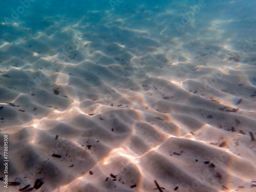 Vista subacquea di una spiaggia sabbiosa di San Lorenzo in Sicilia 296 photo