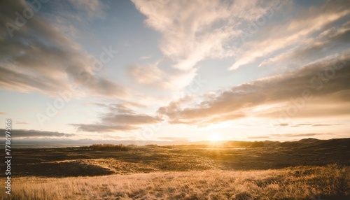 evolving land and sky