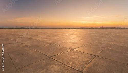 stamped concrete floor texture background rough and grunge surface background