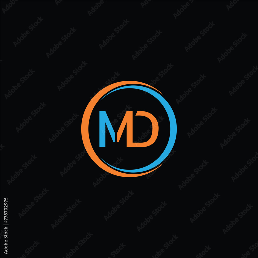 MD DM letter logo design vector template
MD DM letter logo design vector template