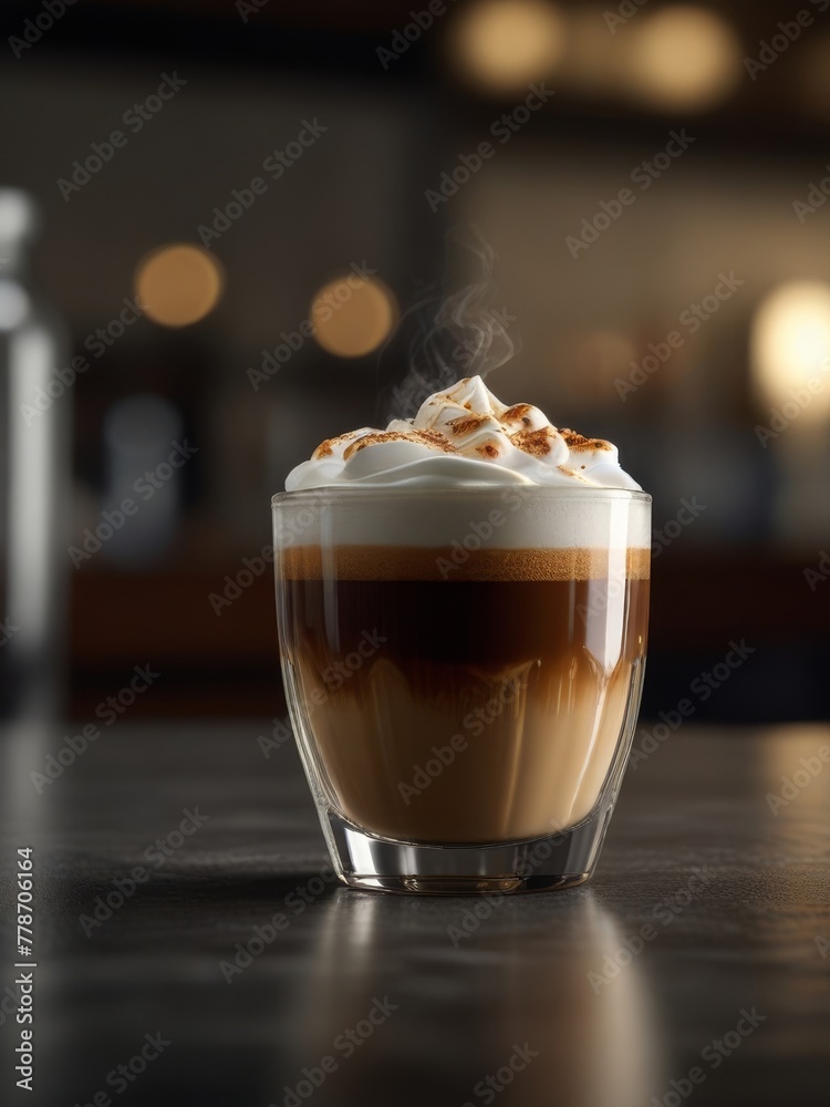 Photoshot of coffee latte ultra detailed Photoshot of coffee latte ultra detailed