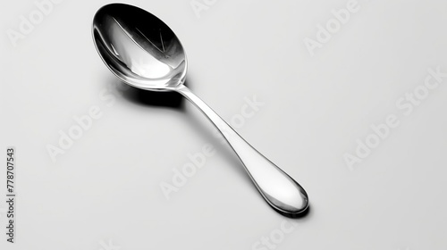 Spoon on a white background. Spoon on a white background.