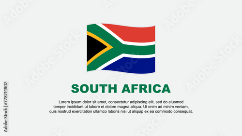Free Download South Africa Flag Abstract Background Design Template. South Africa Independence Day Banner Social Media Vector Illustration. South Africa Background - GFXLoad