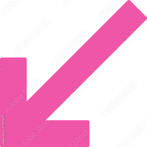 Down Left Icon
