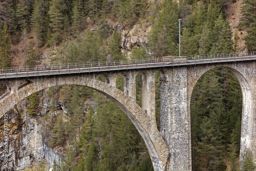 Views of Wiesen Viaduct