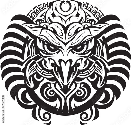 Ethereal Serpent Emblem Quetzalcoatl Vector Icon Legendary Quetzalcoatl Mark Symbolic Emblem Design