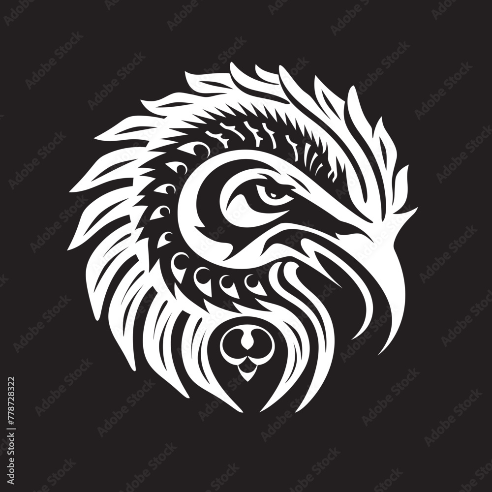 Mythical Feathered Being Quetzalcoatl Symbol Vector Emblem Aztec Culture Icon Quetzalcoatl Logo Design Emblem Mythical Feathered Being Quetzalcoatl Symbol Vector Emblem Aztec Culture Icon Quetzalcoatl Logo Design Emblem