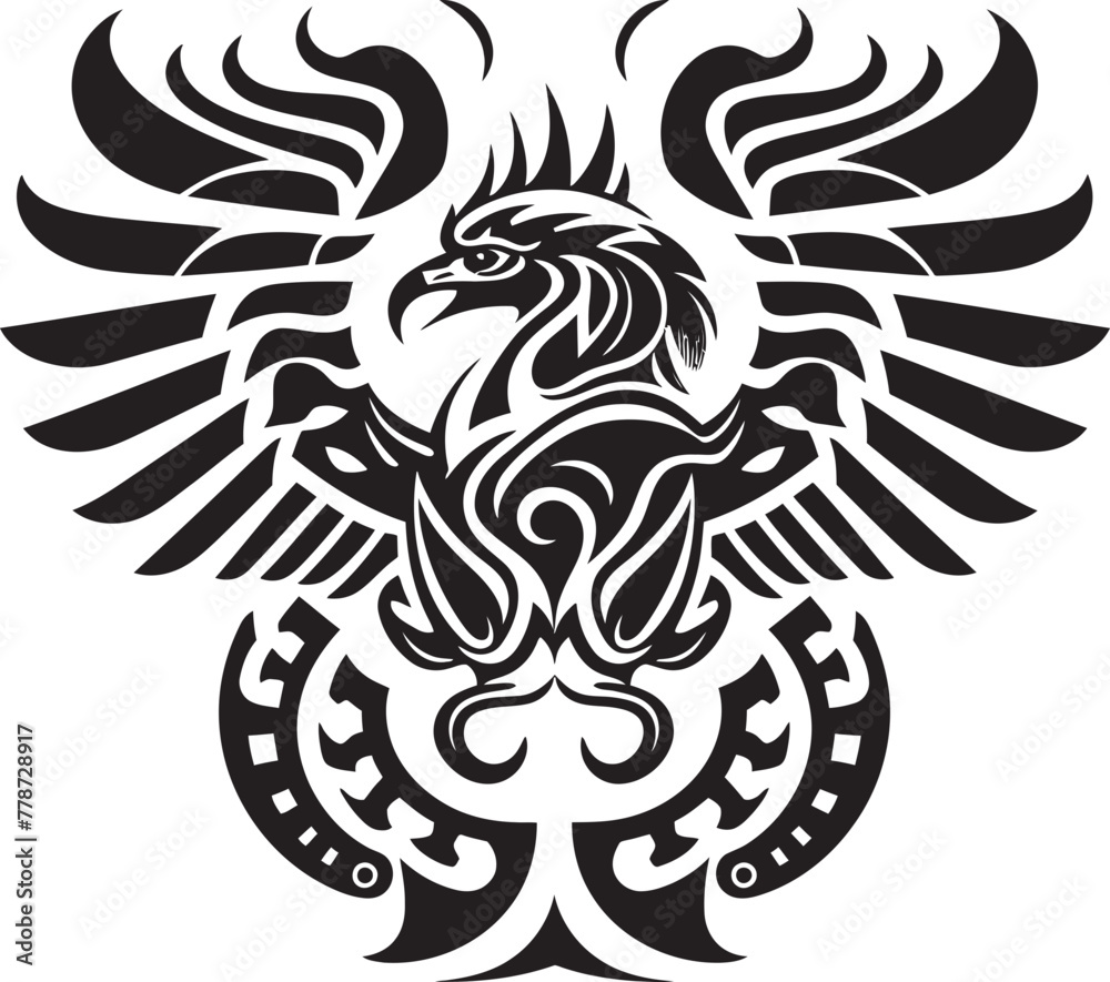 Mesoamerican Mythology Mark Quetzalcoatl Symbol Vector Emblem Divine Feathered Serpent Quetzalcoatl Logo Design Icon