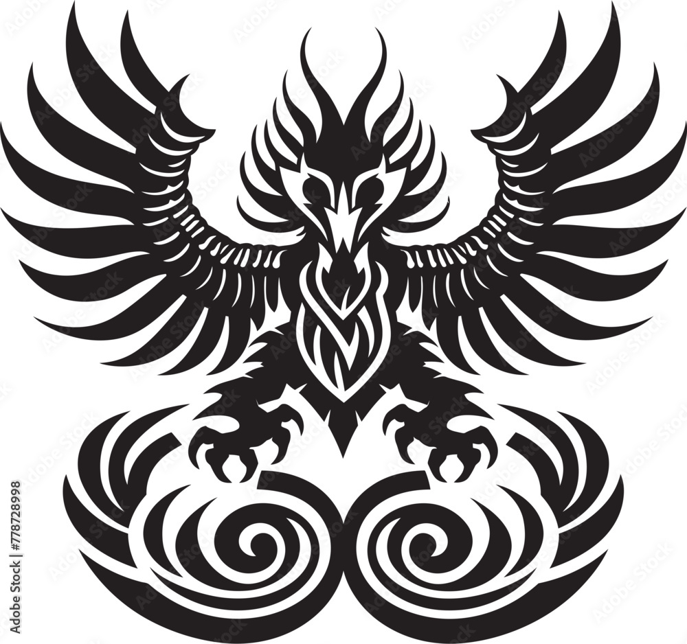 Mayan Deity Mark Quetzalcoatl Logo Design Icon Serpent Deity Legacy Quetzalcoatl Symbol Vector Emblem