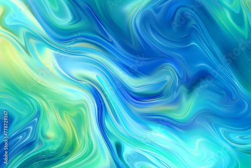 abstract blue background,shien, liquid, flow