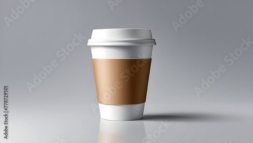 coffee cup isolated on white. empty paper coffee cup cup of coffee empty coffee cup mockup