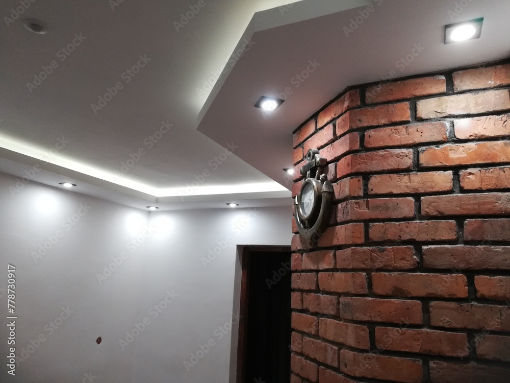 Obraz premium person in a corridor