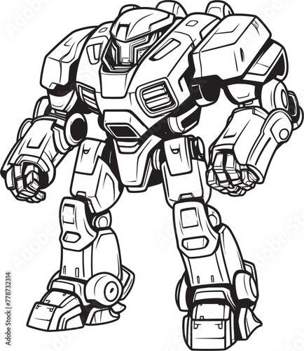 Wallpaper Mural Mech Striker Futuristic Macha Warrior Emblem Techno Samurai Macha Warrior Vector Logo Design Torontodigital.ca