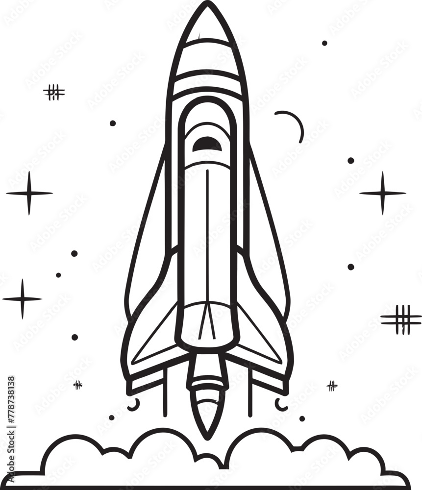 Astro Arrow Rocket Lineart Logo Symbol Cosmic Courier Vector Rocket Design Astro Arrow Rocket Lineart Logo Symbol Cosmic Courier Vector Rocket Design