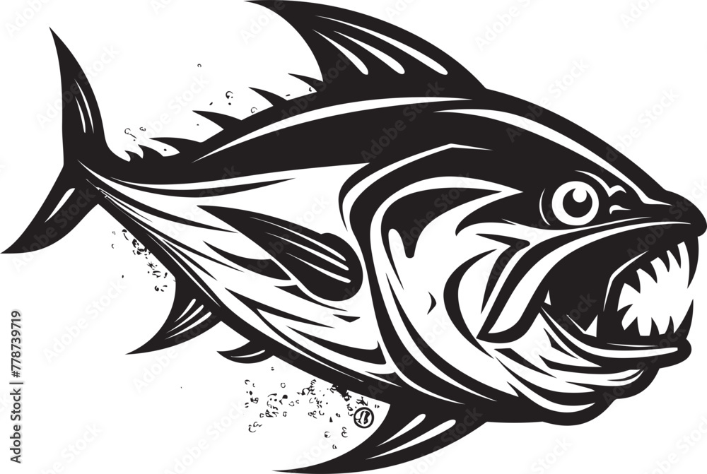 Wave Rider Tuna Lineart Emblem Coastal Charm Sleek Tuna Logo Design Wave Rider Tuna Lineart Emblem Coastal Charm Sleek Tuna Logo Design