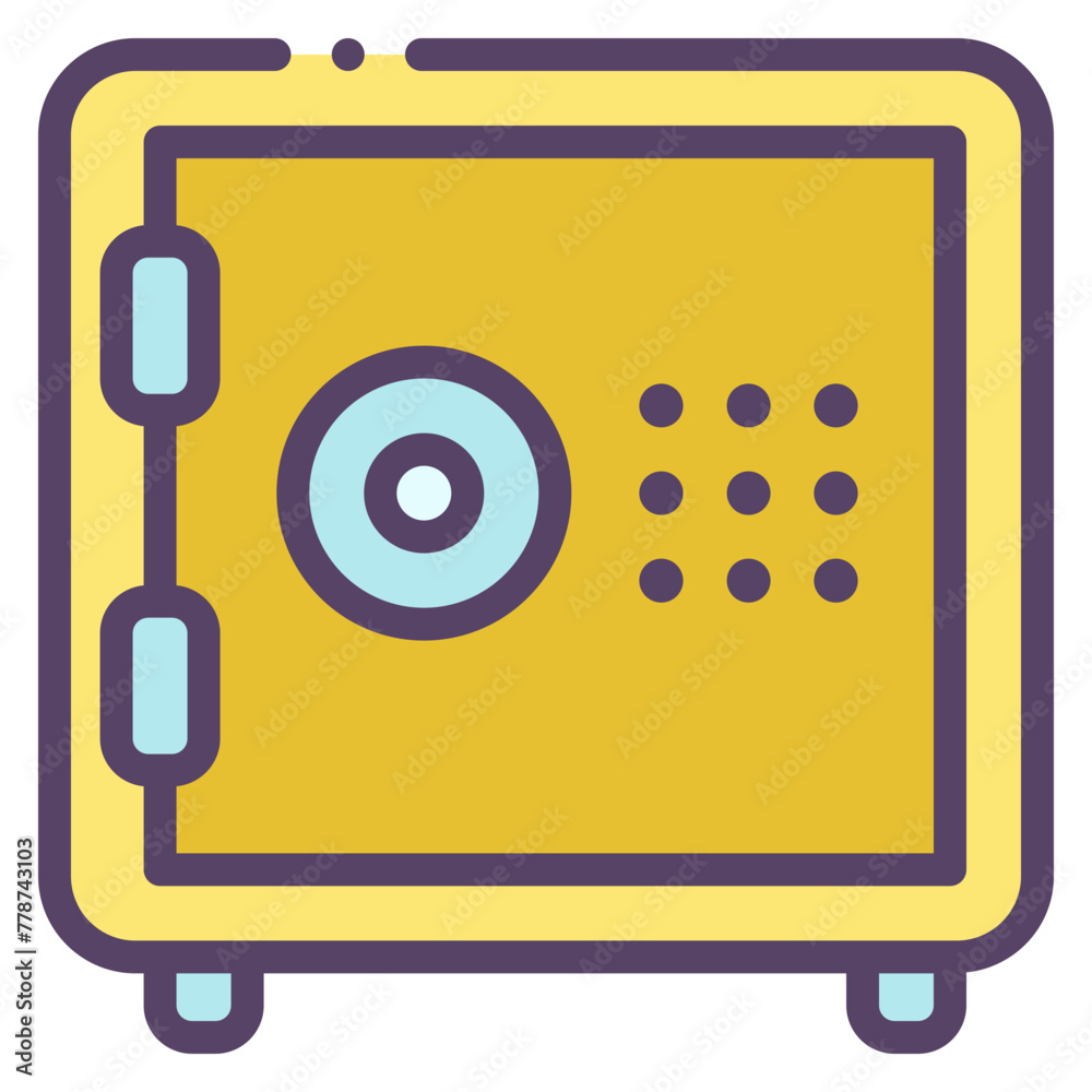 safe deposit box icon safe deposit box icon