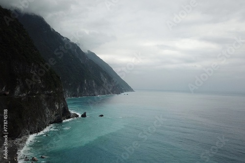 清水斷涯 Qingshui Cliff in Hualien, Taiwan