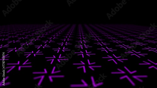 Pattern animation on transparent background, bland mode, element for motion graphic 4K, seamless loop photo
