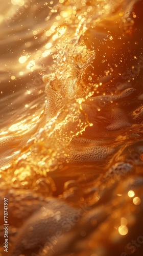 gold water