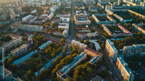 panoramic view of the city, aerial view of the city, buildings scene, biuldings in the city, top view of buildings in the city