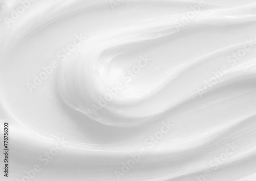 白いクリームのイメージ背景テクスチャ
