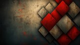  A red and black abstract background with a grungy pattern on the lower half of the image, positioned at the bottom half of the wall