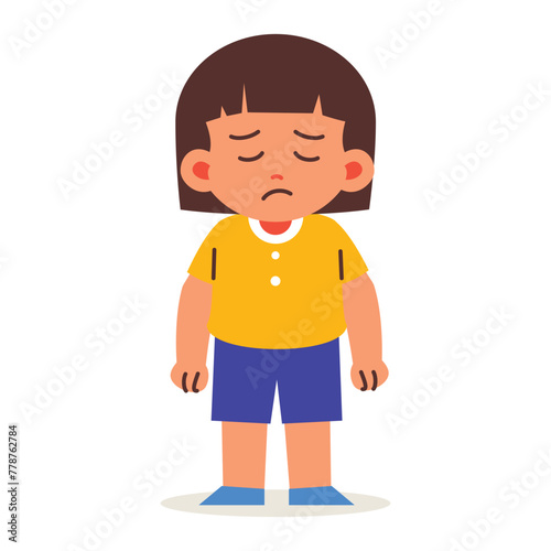 Sad Little Girl