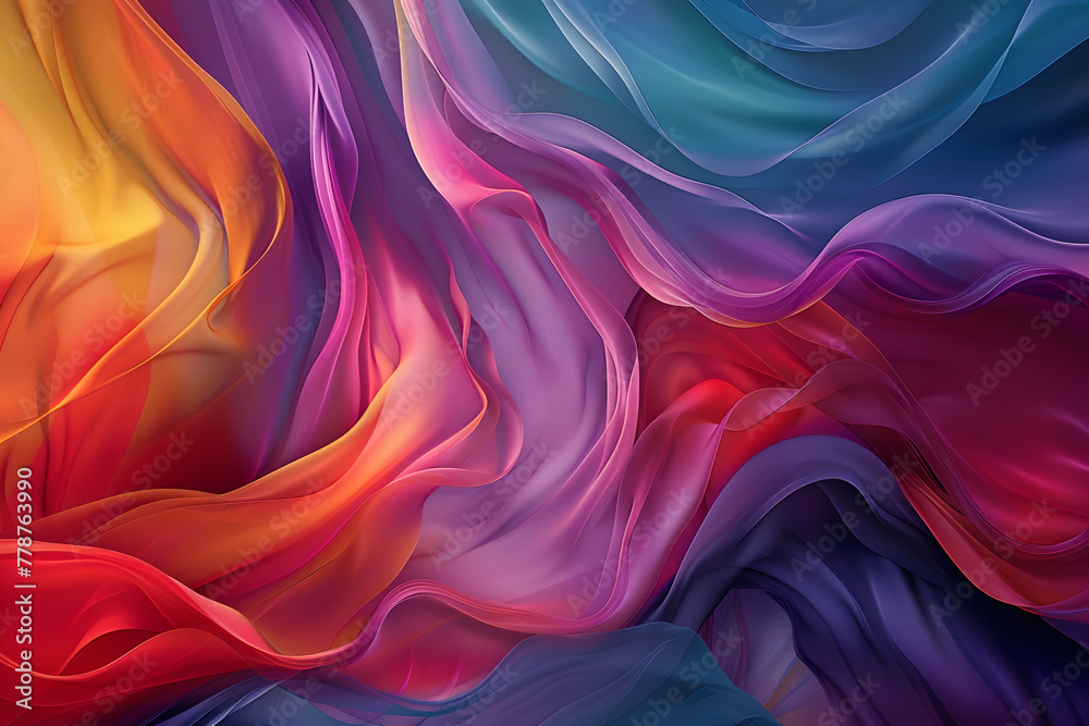 abstract colourful background, Generative Ai image abstract colourful background, Generative Ai image