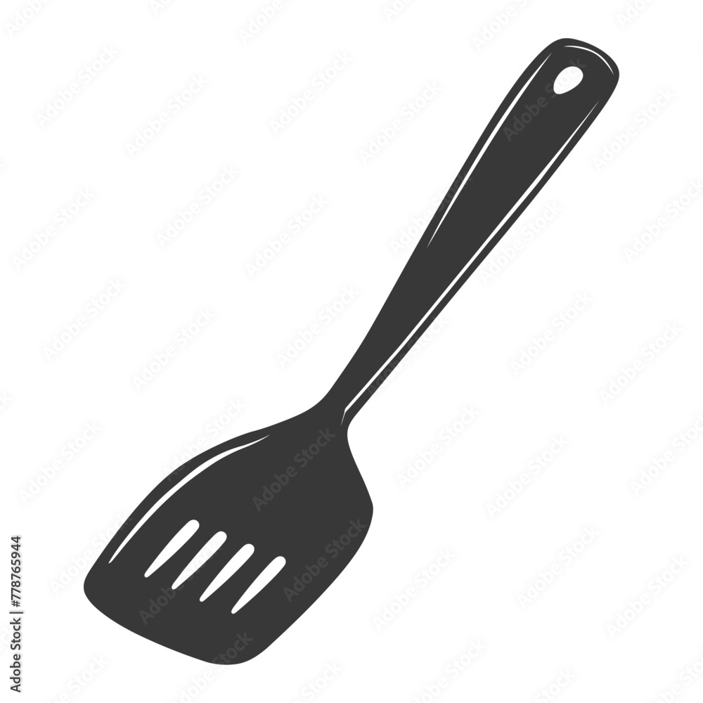 Silhouette Spatula Cooking Tool black color only