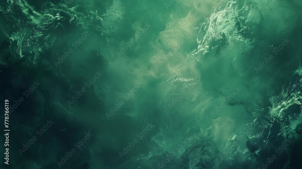 Capturing the powerful essence of ocean currents, this abstract green image symbolizes nature's unstoppable force