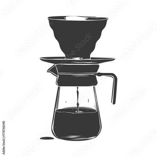 silhouette Vietnam drip coffee ready to drink black color only