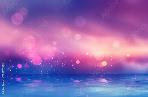 Blue and Purple Blurred Gradient Background