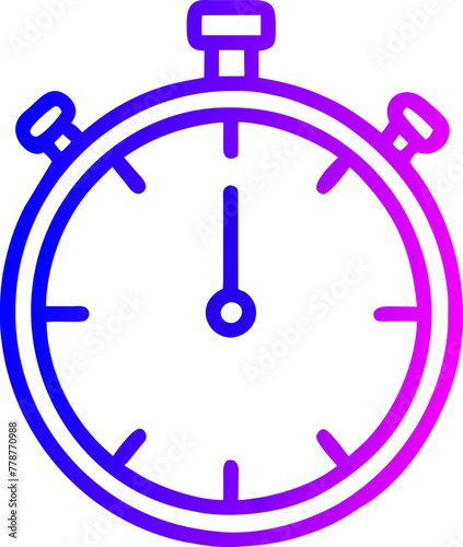 Neon Time: A Vibrant Countdown