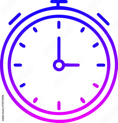 Neon Time: A Vibrant Countdown