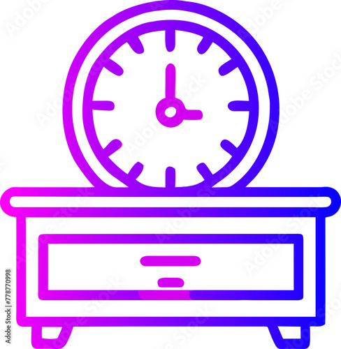 Neon Time: A Vibrant Countdown