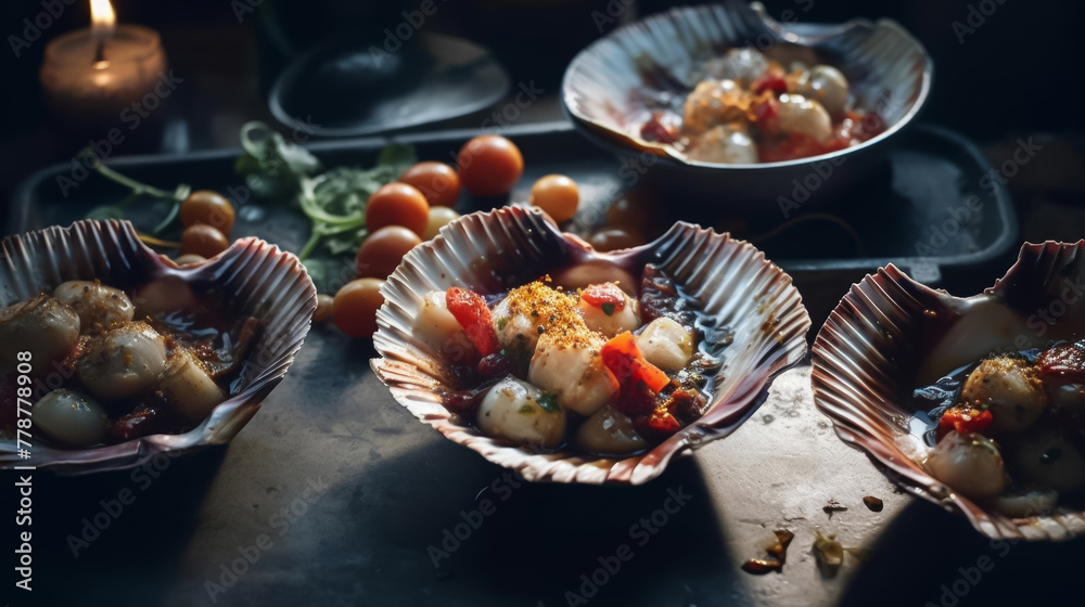 grilled scallops grilled scallops