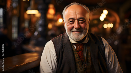 German Citizen in Traditional Setting.