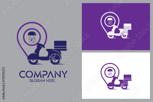 vector delivery logo app icon