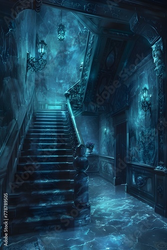Navigating the Haunted Mansion s Secrets with Watercolor Inspired Cinematic Visuals